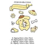  Tranh Fomex EPeBen dán tường nổi 3d Sanrio hoạt hình trang trí Phòng cho bé, Mẫu giáo 