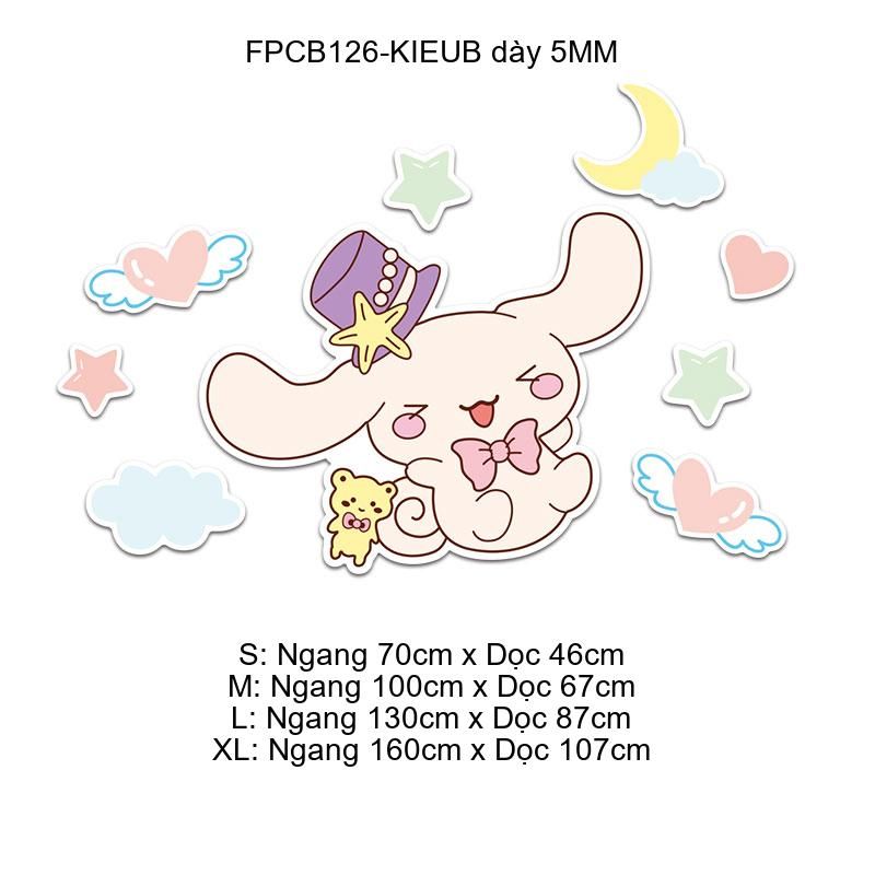  Tranh Fomex EPeBen dán tường nổi 3d  Chó quế Star Delu trang trí Phòng cho bé,Phòng Ngủ,Mẫu giáo 
