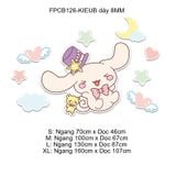  Tranh Fomex EPeBen dán tường nổi 3d  Chó quế Star Delu trang trí Phòng cho bé,Phòng Ngủ,Mẫu giáo 