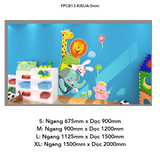  Tranh Fomex EPeBen dán tường nổi 3d Hình Nhân Vật Hoạt Hình decor trang trí Phòng khách, Phòng ngủ cho bé, Mẫu giáo 
