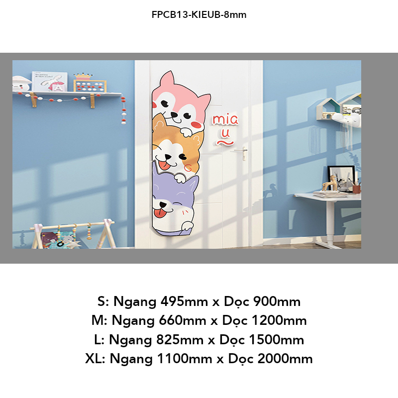  Tranh Fomex EPeBen dán tường nổi 3d Hình Nhân Vật Hoạt Hình decor trang trí Phòng khách, Phòng ngủ cho bé, Mẫu giáo 