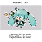  Tranh Fomex EPeBen dán tường nổi 3d Hatsune Miku  trang trí Phòng cho bé, Phòng ngủ, Mẫu giáo 