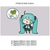  Tranh Fomex EPeBen dán tường nổi 3d Hatsune Miku  trang trí Phòng cho bé, Phòng ngủ, Mẫu giáo 