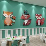  Tranh  Fomex  EPeBen dán tường nổi 3d Cáo Cổ Diển trang trí Phòng cho bé, Phòng ngủ, Mẫu giáo 