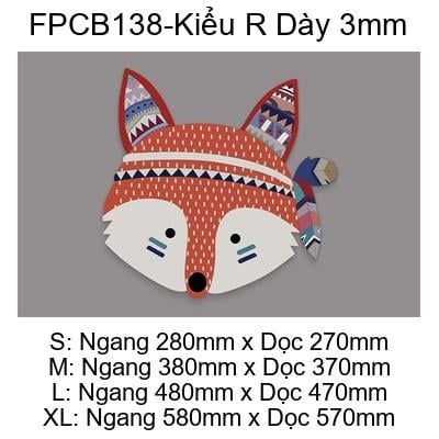  Tranh  Fomex  EPeBen dán tường nổi 3d Cáo Cổ Diển trang trí Phòng cho bé, Phòng ngủ, Mẫu giáo 