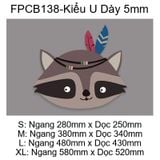  Tranh  Fomex  EPeBen dán tường nổi 3d Cáo Cổ Diển trang trí Phòng cho bé, Phòng ngủ, Mẫu giáo 