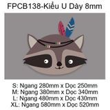  Tranh  Fomex  EPeBen dán tường nổi 3d Cáo Cổ Diển trang trí Phòng cho bé, Phòng ngủ, Mẫu giáo 