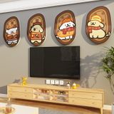  Tranh Fomex EPeBen dán tường nổi 3d Những Chú Chó trang trí Phòng cho bé, Phòng ngủ, Mẫu giáo 