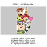  Tranh Fomex EPeBen dán tường nổi 3d Câu Chuyện Đồ Chơi trang trí Phòng cho bé, Phòng ngủ, Mẫu giáo 