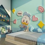  Tranh Fomex EPeBen dán tường nổi 3d Vịt Donal trang trí Phòng cho bé, Phòng ngủ, Mẫu giáo 