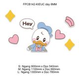  Tranh Fomex EPeBen dán tường nổi 3d Vịt Donal trang trí Phòng cho bé, Phòng ngủ, Mẫu giáo 