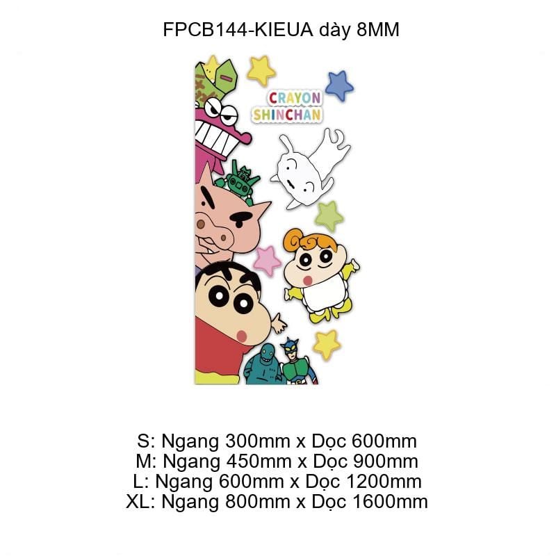  Tranh Fomex EPeBen dán tường nổi 3d Shin cậu bé bút chì trang trí Phòng cho bé, Phòng ngủ, Mẫu giáo 
