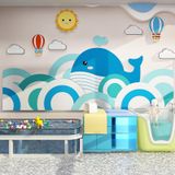  Tranh Fomex EPeBen dán tường nổi 3d đại dương trang trí Phòng cho bé, Phòng ngủ, Mẫu giáo 