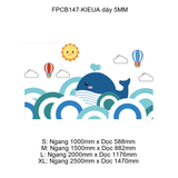  Tranh Fomex EPeBen dán tường nổi 3d đại dương trang trí Phòng cho bé, Phòng ngủ, Mẫu giáo 