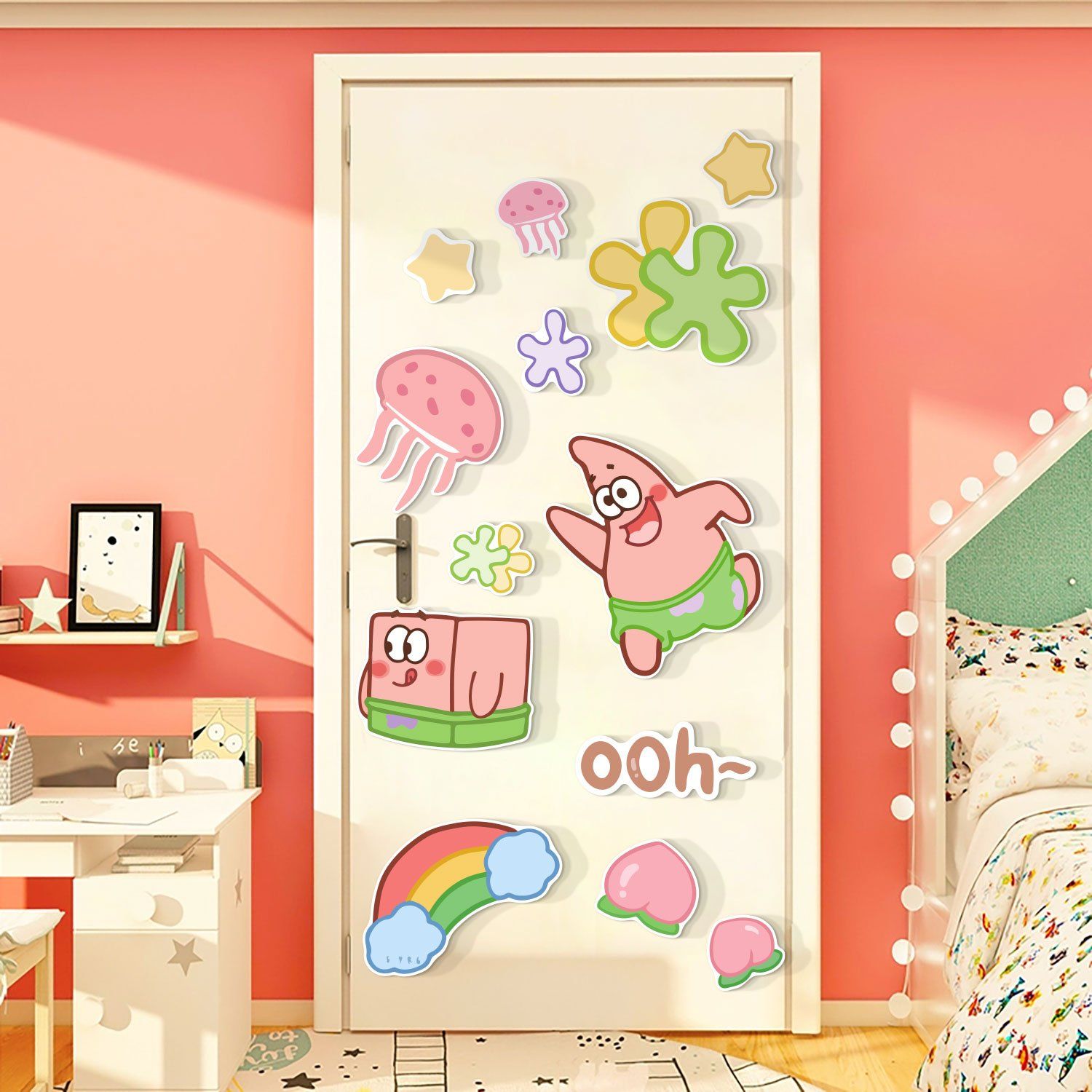  Tranh Fomex EPeBen dán tường nổi 3d Cừu và Gấu trang trí Phòng cho bé, Phòng ngủ, Mẫu giáo 