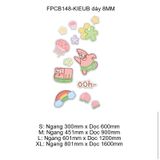  Tranh Fomex EPeBen dán tường nổi 3d Cừu và Gấu trang trí Phòng cho bé, Phòng ngủ, Mẫu giáo 