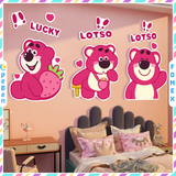 Tranh Fomex EPeBen dán tường nổi 3d Gấu LOTSO trang trí Phòng cho bé, Phòng ngủ, Mẫu giáo 