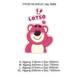  Tranh Fomex EPeBen dán tường nổi 3d Gấu LOTSO trang trí Phòng cho bé, Phòng ngủ, Mẫu giáo 