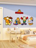  Tranh Fomex EPeBen dán tường nổi 3d Garfield trang trí Phòng cho bé, Phòng ngủ, Mẫu giáo 