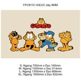  Tranh Fomex EPeBen dán tường nổi 3d Garfield trang trí Phòng cho bé, Phòng ngủ, Mẫu giáo 