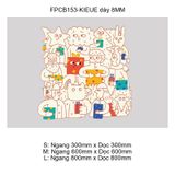  Tranh Fomex EPeBen dán tường nổi 3d Chú Gấu trang trí Phòng cho bé, Phòng ngủ, Mẫu giáo 