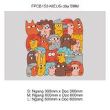  Tranh Fomex EPeBen dán tường nổi 3d Chú Gấu trang trí Phòng cho bé, Phòng ngủ, Mẫu giáo 