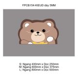  Tranh Fomex EPeBen dán tường nổi 3d Động Vât  trang trí Phòng cho bé, Phòng ngủ, Mẫu giáo 