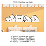  Tranh Fomex EPeBen dán tường nổi 3d Thỏ trang trí Phòng cho bé, Phòng ngủ, Mẫu giáo 