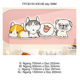  Tranh Fomex EPeBen dán tường nổi 3d Thỏ trang trí Phòng cho bé, Phòng ngủ, Mẫu giáo 