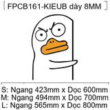 Tranh Fomex EPeBen dán tường nổi 3d Vịt Vui Nhộn trang trí Phòng cho bé, Phòng ngủ, Mẫu giáo 