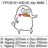  Tranh Fomex EPeBen dán tường nổi 3d Vịt Vui Nhộn trang trí Phòng cho bé, Phòng ngủ, Mẫu giáo 