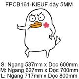  Tranh Fomex EPeBen dán tường nổi 3d Vịt Vui Nhộn trang trí Phòng cho bé, Phòng ngủ, Mẫu giáo 