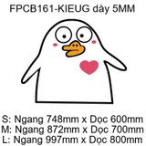  Tranh Fomex EPeBen dán tường nổi 3d Vịt Vui Nhộn trang trí Phòng cho bé, Phòng ngủ, Mẫu giáo 