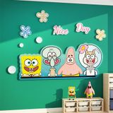  Tranh Fomex EPeBen dán tường nổi 3d Hình SpongeBob SquarePants Decor Trang Trí Phòng Trẻ Cho Bé, Mầm non, Mẫu Giáo 