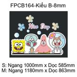  Tranh Fomex EPeBen dán tường nổi 3d Hình SpongeBob SquarePants Decor Trang Trí Phòng Trẻ Cho Bé, Mầm non, Mẫu Giáo 