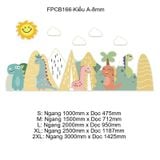  Tranh Fomex EPeBen dán tường nổi 3d Hình Khủng Long Decor Trang Trí Phòng Trẻ Cho Bé, Mầm non, Mẫu Giáo 