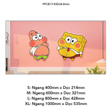  Tranh Fomex EPeBen dán tường nổi 3d Hình Bọt Biển Tinh Nghịch decor trang trí Phòng cho ngủ bé, Phòng khách, Mẫu giáo 