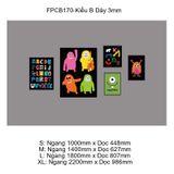  Tranh Fomex EPeBen dán tường nổi 3d dopamine trang trí Phòng cho bé, Phòng Khách, Mẫu giáo 