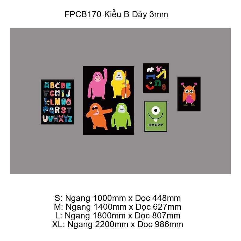  Tranh Fomex EPeBen dán tường nổi 3d dopamine trang trí Phòng cho bé, Phòng Khách, Mẫu giáo 