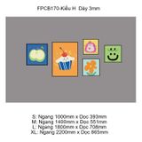  Tranh Fomex EPeBen dán tường nổi 3d dopamine trang trí Phòng cho bé, Phòng Khách, Mẫu giáo 