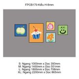  Tranh Fomex EPeBen dán tường nổi 3d dopamine trang trí Phòng cho bé, Phòng Khách, Mẫu giáo 