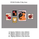  Tranh Fomex EPeBen dán tường nổi 3d dopamine trang trí Phòng cho bé, Phòng Khách, Mẫu giáo 