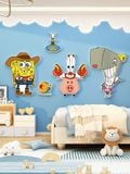  Tranh Fomex EPeBen dán tường nổi 3d Shin trang trí Phòng cho bé, Phòng ngủ, Mẫu giáo 