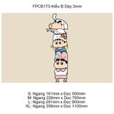  Tranh Fomex EPeBen dán tường nổi 3d Shin trang trí Phòng cho bé, Phòng ngủ, Mẫu giáo 