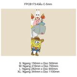  Tranh Fomex EPeBen dán tường nổi 3d Shin trang trí Phòng cho bé, Phòng ngủ, Mẫu giáo 