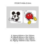  Tranh Fomex EPeBen dán tường nổi 3d Mickey Vịt Donald  trang trí Phòng cho bé, Phòng ngủ, Mẫu giáo 