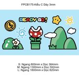  Tranh Fomex EPeBen dán tường nổi 3d Mario trang trí Phòng cho bé, Phòng ngủ, Mẫu giáo,Phòng Bé Trai 