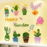  Tranh Fomex EPeBen dán tường nổi 3d Khu Vườn Hạnh Phúc trang trí Phòng Khách,Khu Vườn,Phòng Cho Bé,Mầm non 