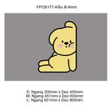  Tranh Fomex EPeBen dán tường nổi 3d Đánh iu trang trí Phòng Cho Bé,Phòng Ngủ 