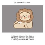  Tranh Fomex EPeBen dán tường nổi 3d Đánh iu trang trí Phòng Cho Bé,Phòng Ngủ 